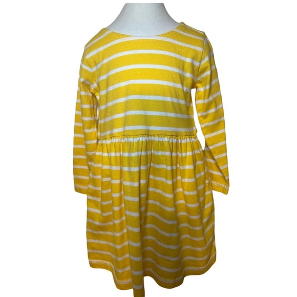 Primary Other - Primary yellow and white stripe dress size 2